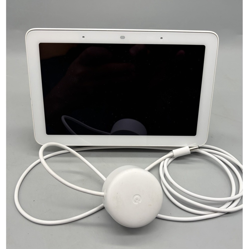 Google Home Hub Smart Display (1st Gen)(H1A) - Chalk - Tested